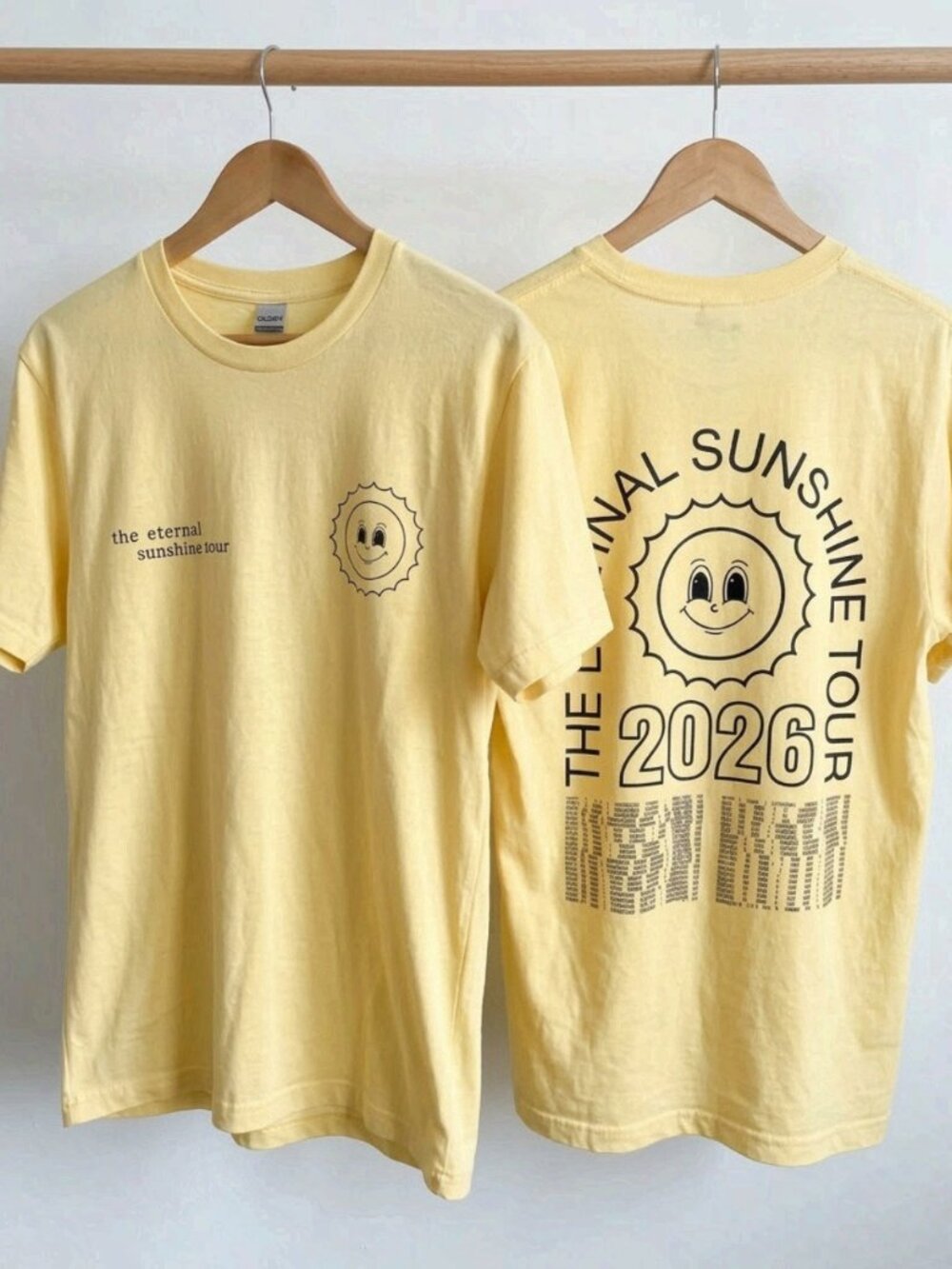 Comfort Colors Ariana Grande The Eternal Sunshine Tour 2026 T-Shirt Reprint